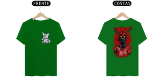 Nome do produtoCamiseta Unissex - Foxy FNAF (frente e costas)