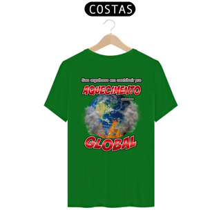 Nome do produtoCamiseta - Aquecimento global (costas)