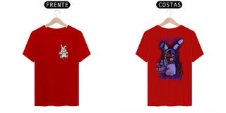 Nome do produto Camiseta Unissex - Bonnie FNAF (frente e costas)