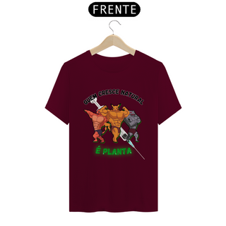 Nome do produtoCamiseta - Quem cresce natural é planta