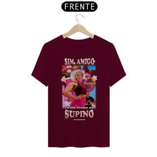 Nome do produtoCamiseta - Sim amigo, eu me tremo no supino