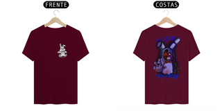 Nome do produto Camiseta Unissex - Bonnie FNAF (frente e costas)