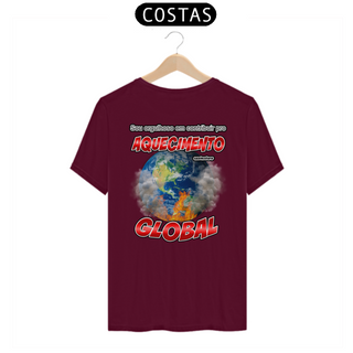 Nome do produtoCamiseta - Aquecimento global (costas)