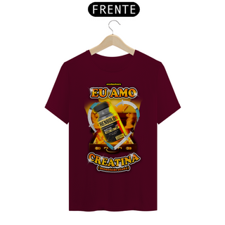 Nome do produtoCamiseta - Eu amo creatina