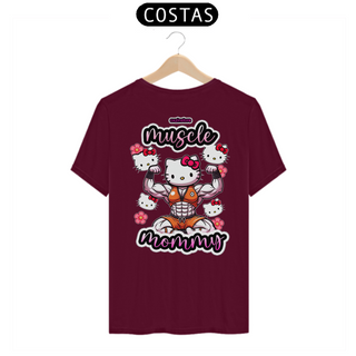 Nome do produtoCamiseta unissex (costas) - Muscle Mommy