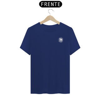 T-Shirt Pima Azul Marinho Minimalista