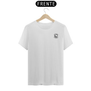 T-Shirt Pima Branca Minimalista