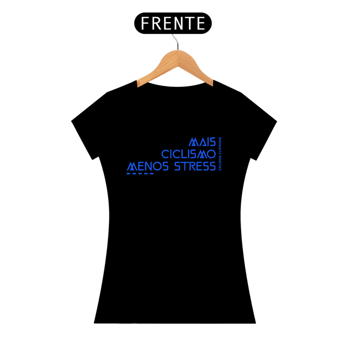 Nome do produto: Camiseta Mais Ciclismo Menos Stress