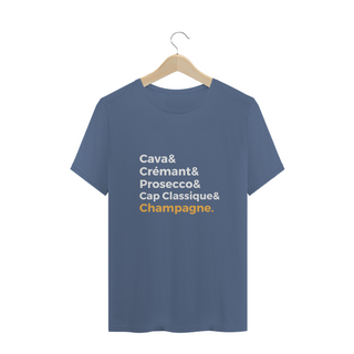 Camiseta Unissex Espumantes do Mundo