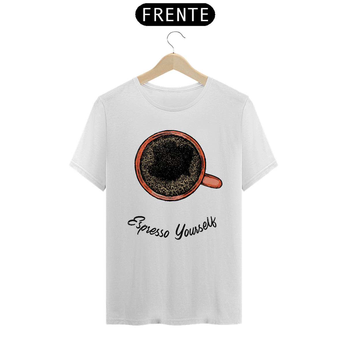 Nome do produto: Camiseta Unissex Espresso Yourself