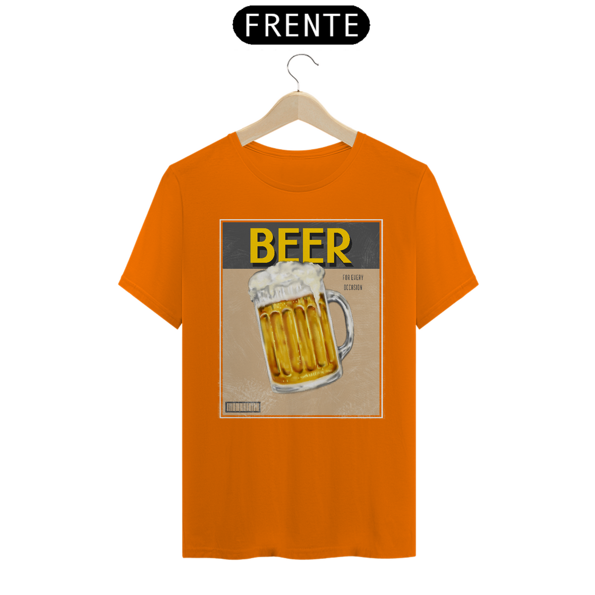 Nome do produto: Camiseta Unissex Cerveja para Qualquer Ocasião