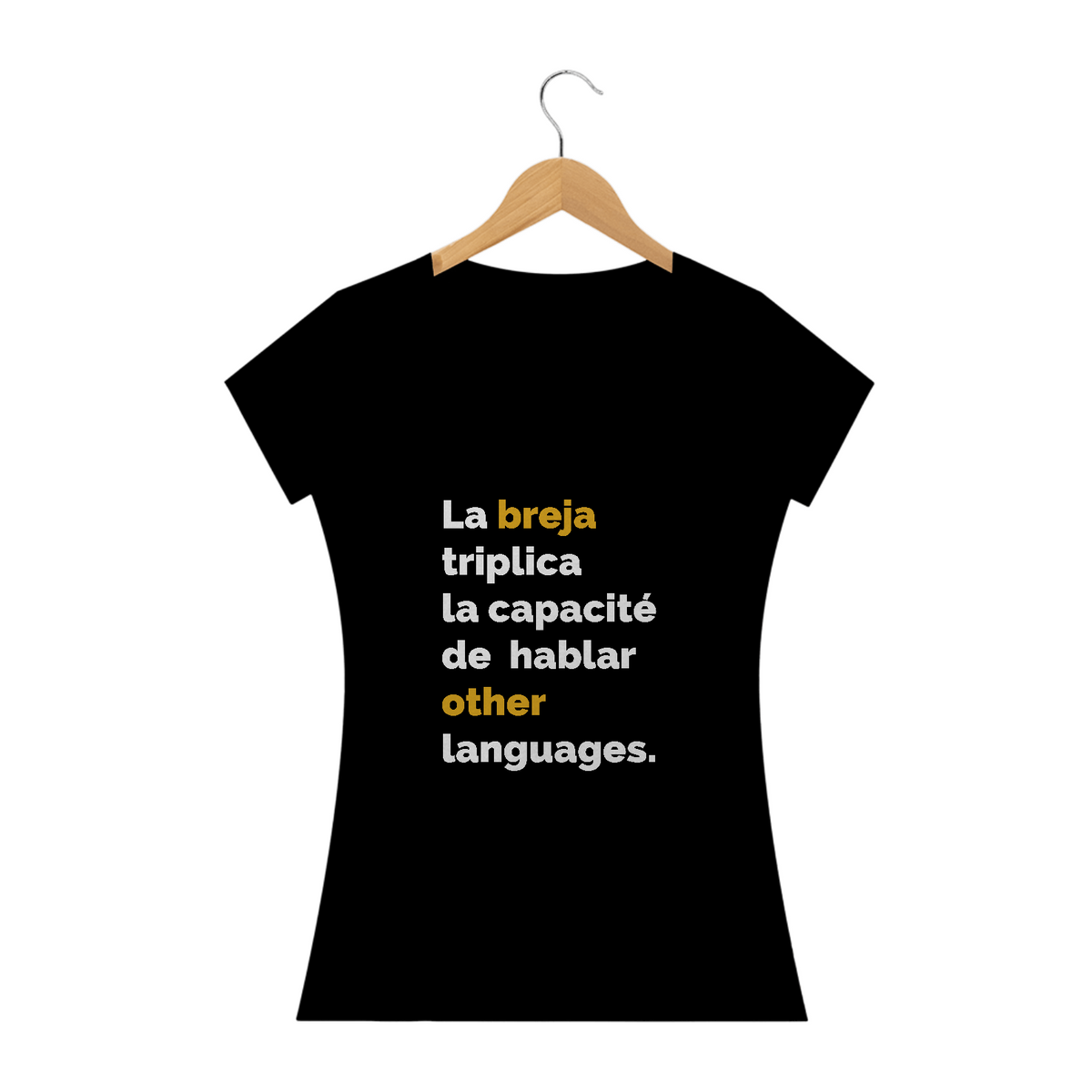Nome do produto: Camiseta Ferminina La Breja Triplica