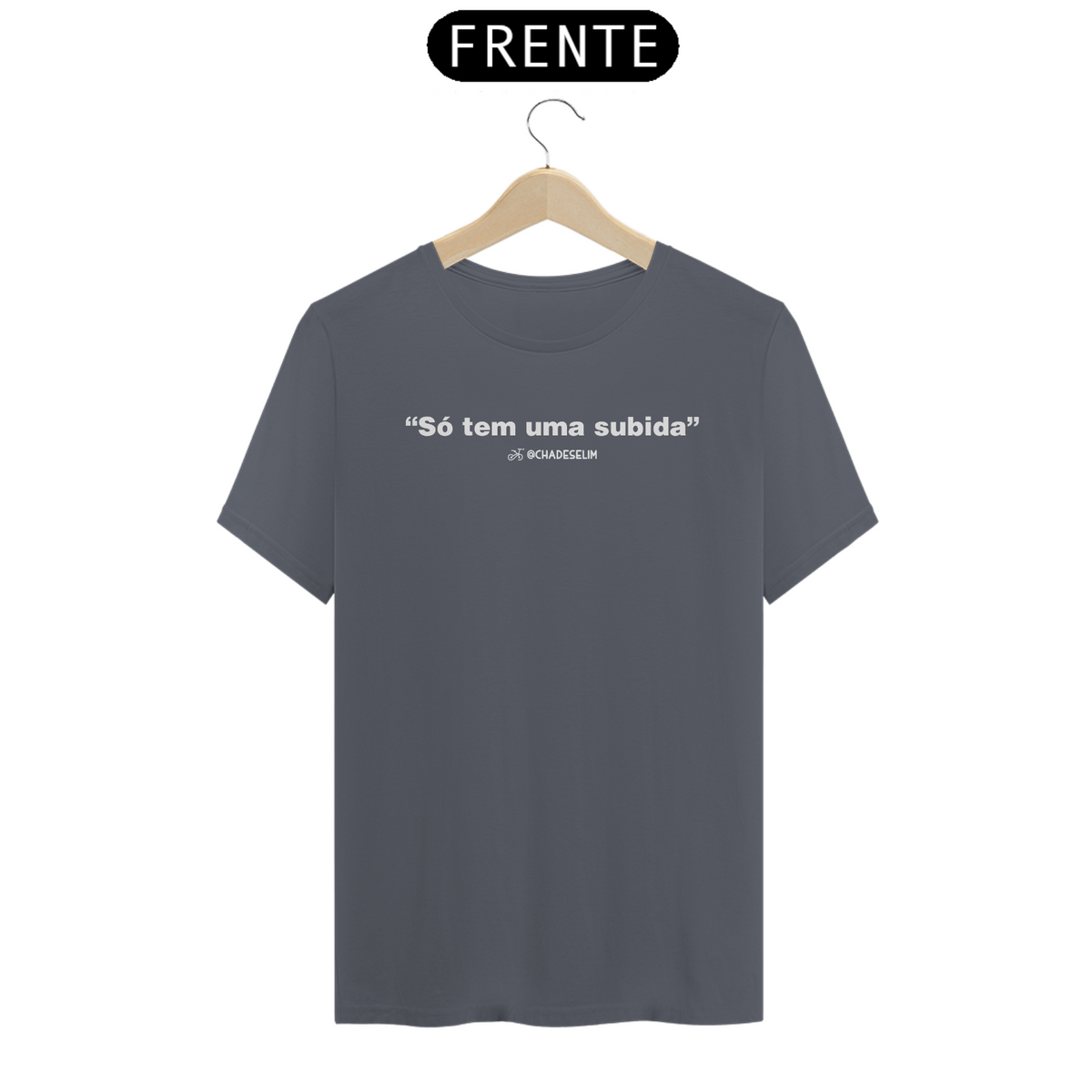 Nome do produto: T-shirt Pima Masculina - Só tem uma subida