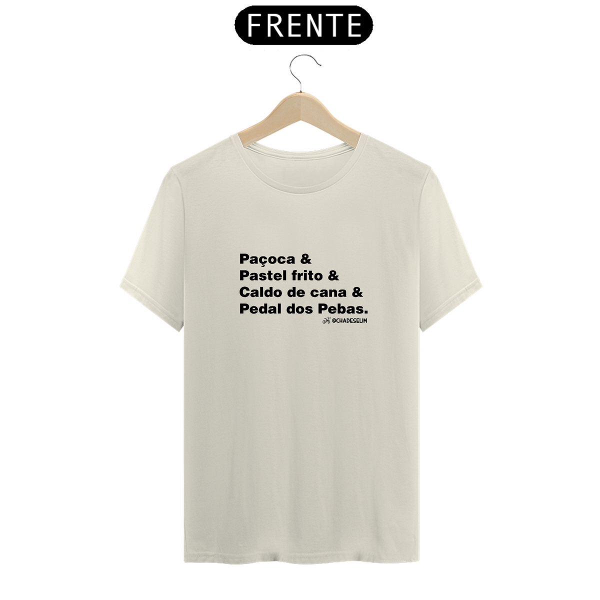 Nome do produto: T-shirt Pima Masculina - Pedal dos Pebas