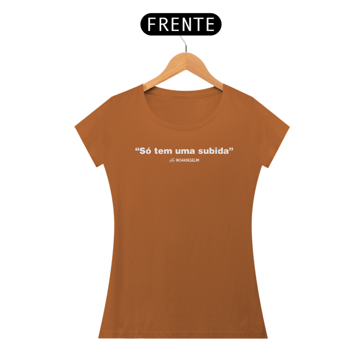 Nome do produto: T-shirt Pima Feminina - Só tem uma subida