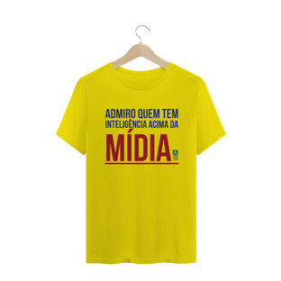 Nome do produtocamiseta frase mídia (amarela)