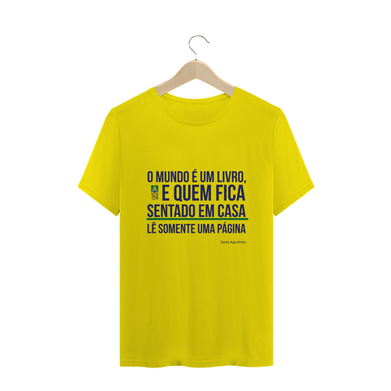 Camiseta Frase Agostinho 