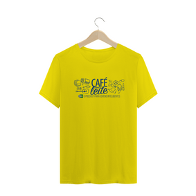 Nome do produto  Camiseta Café com Leite ADULTO modelo 2 clara