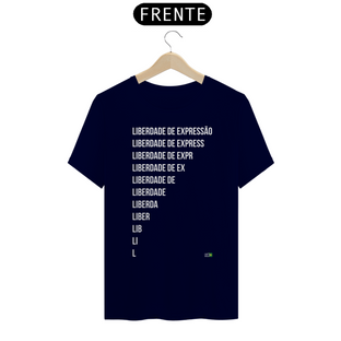 Nome do produtoCamiseta Liberdade de Expressão