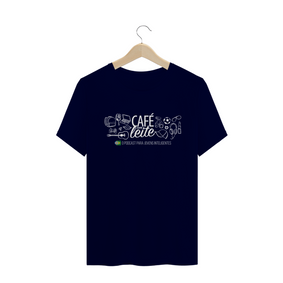 Nome do produto  Camiseta Café Com Leite ADULTO modelo 2