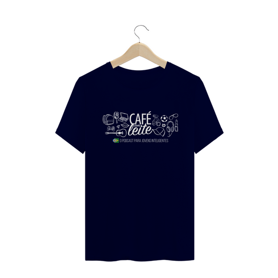 Camiseta Café Com Leite ADULTO modelo 2