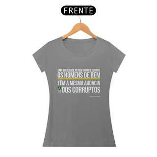 Nome do produtoCamiseta Benjamin Disraeli (Feminina)