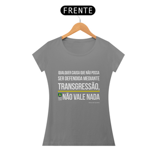 Nome do produtoCamiseta Transgressão Olavo (Feminina)