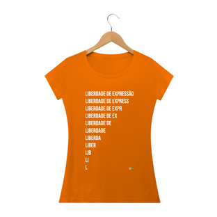 Nome do produtoCamiseta Liberdade de Expressão (Feminina)