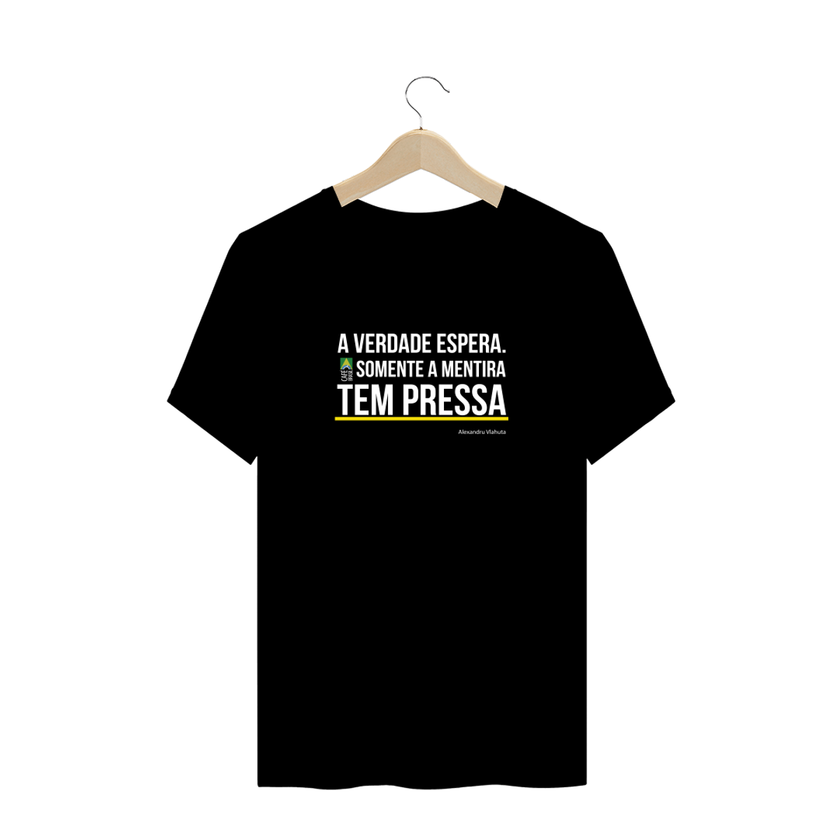 Nome do produto: Camiseta Frase Alexandru Vlahuta