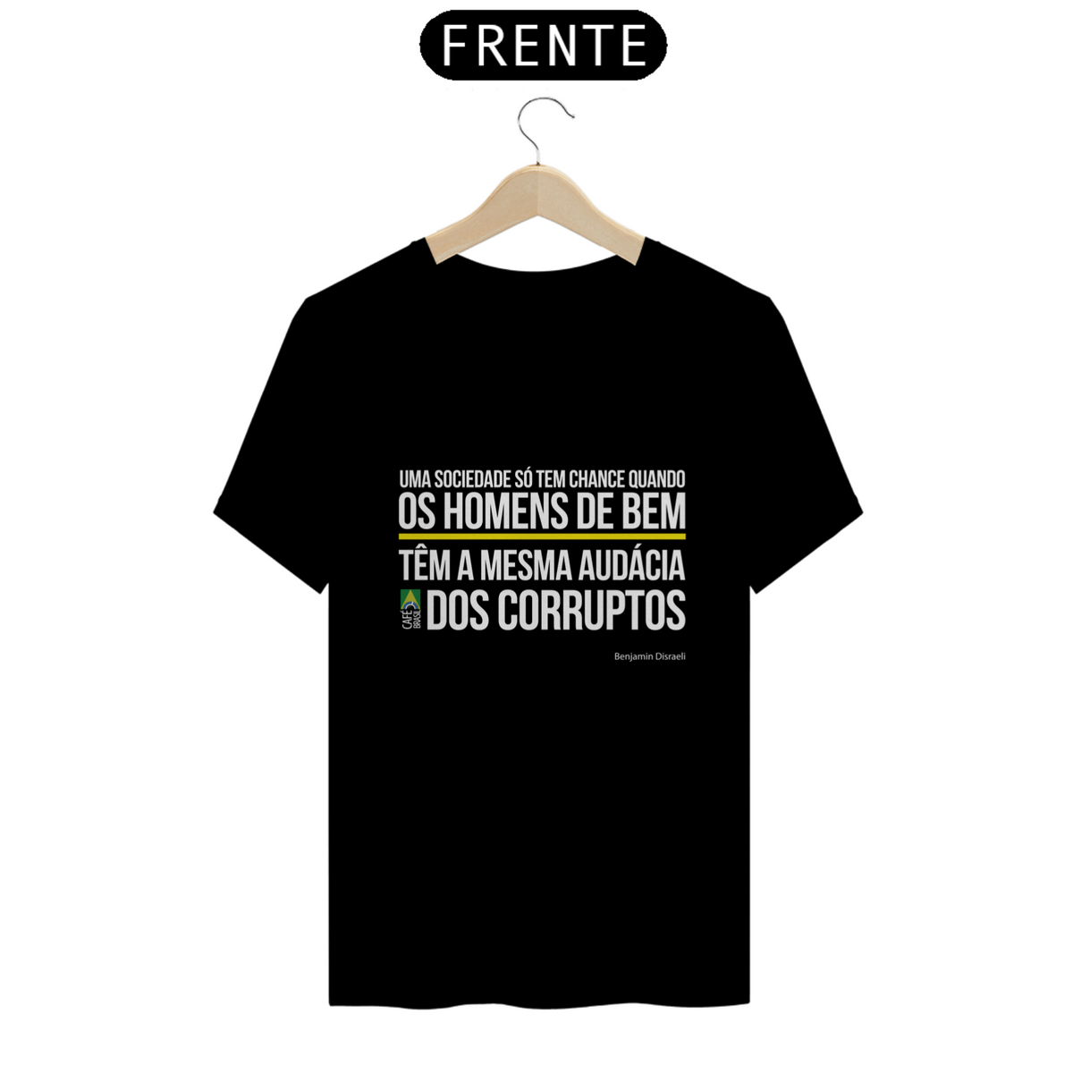 Nome do produto: Camiseta Benjamin Disraeli