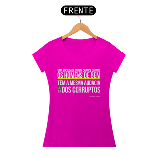 Nome do produtoCamiseta Benjamin Disraeli (Feminina)