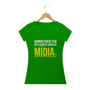 Nome do produtoCamiseta Midia Feminina (verde)