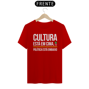 Nome do produtoCamiseta Cultura / Política