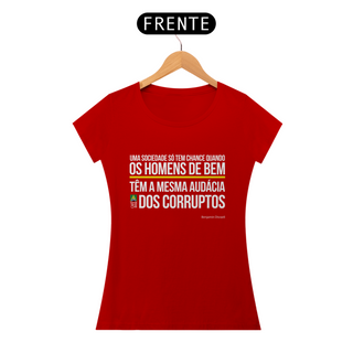 Nome do produtoCamiseta Benjamin Disraeli (Feminina)