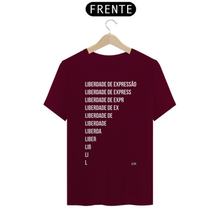 Nome do produtoCamiseta Liberdade de Expressão