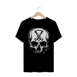 Nome do produtoCamiseta Caveira Luciferiana 