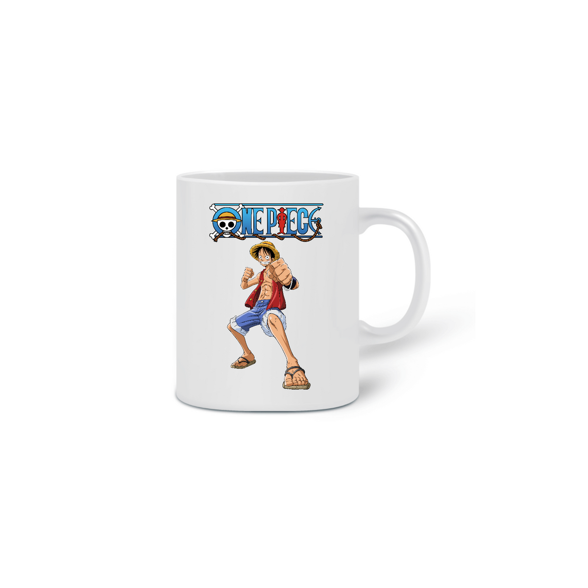 Nome do produto: Caneca Monkey D Luffy - Canecas