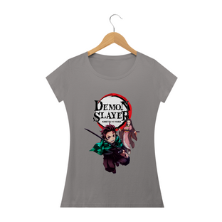 Nome do produtoCamiseta Baby Look Demon Slayer - Cartoons/Animes