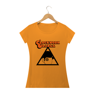 Nome do produtoCamiseta Baby Look Laranja Mecânica - Filmes/Séries