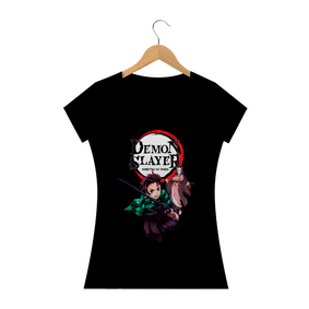 Camiseta Baby Look Demon Slayer - Cartoons/Animes