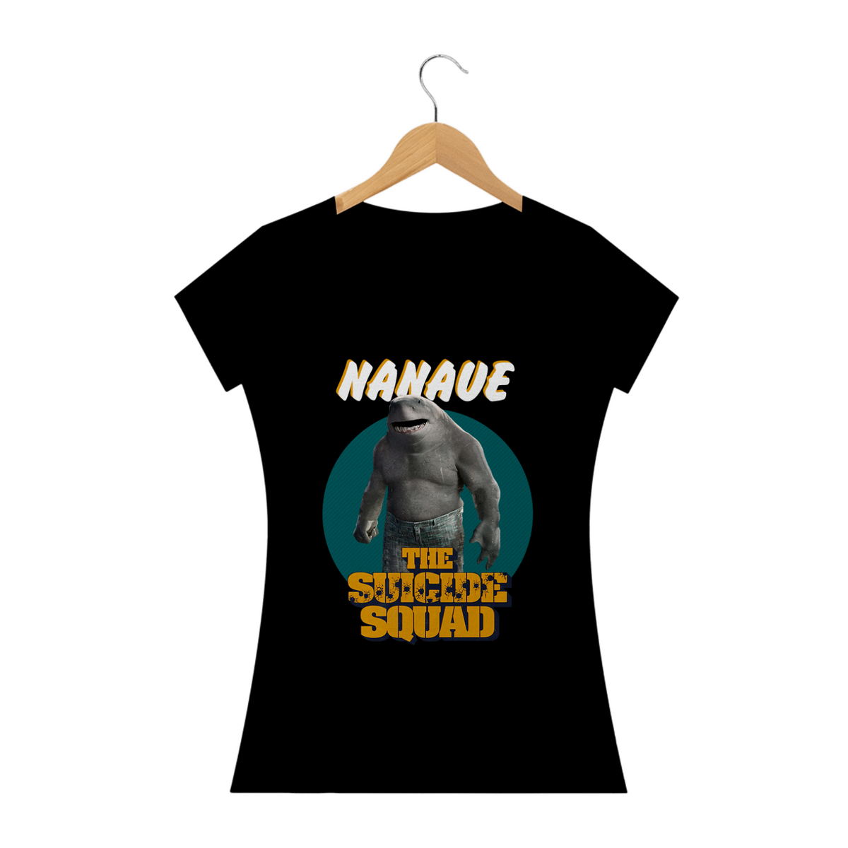 Nome do produto: Camiseta Baby Look Nanaue - Heróis