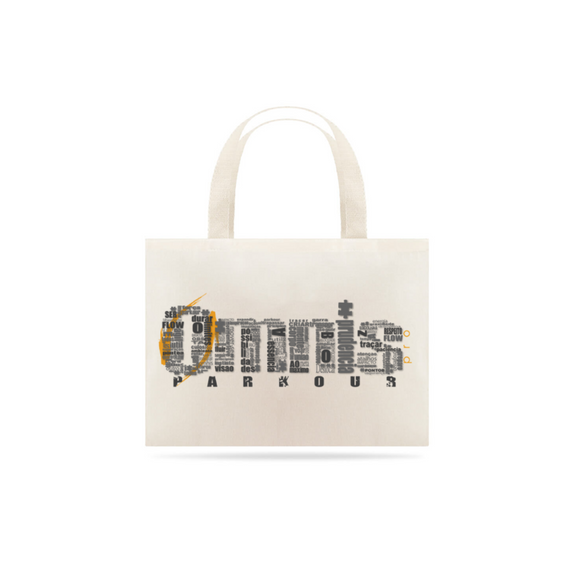 Omnis pro parkour - eco bag grande -M001