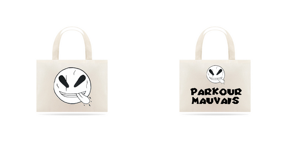 Parkour Mauvais - eco bag grande -M001