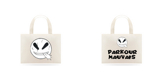 Nome do produtoParkour Mauvais - eco bag grande -M001