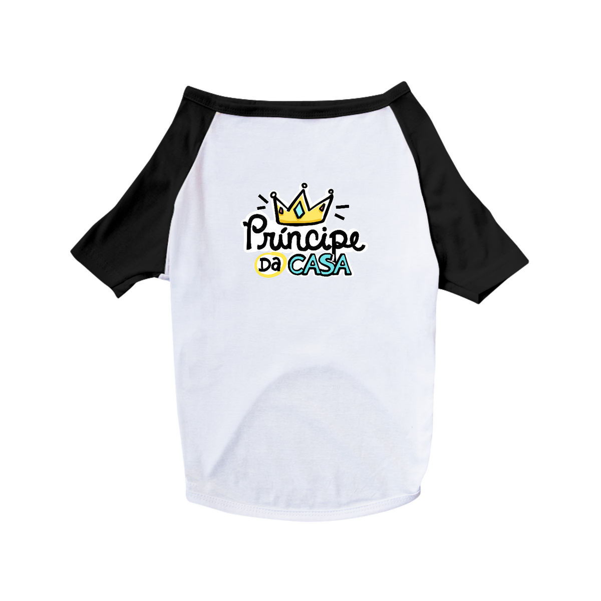 Nome do produto: Camiseta Pet Dog - Príncipe da Casa