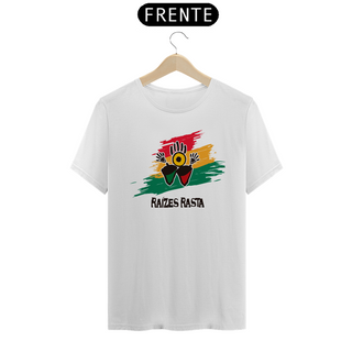 Nome do produtoCamiseta Prime Raízes Rasta Brush Branca