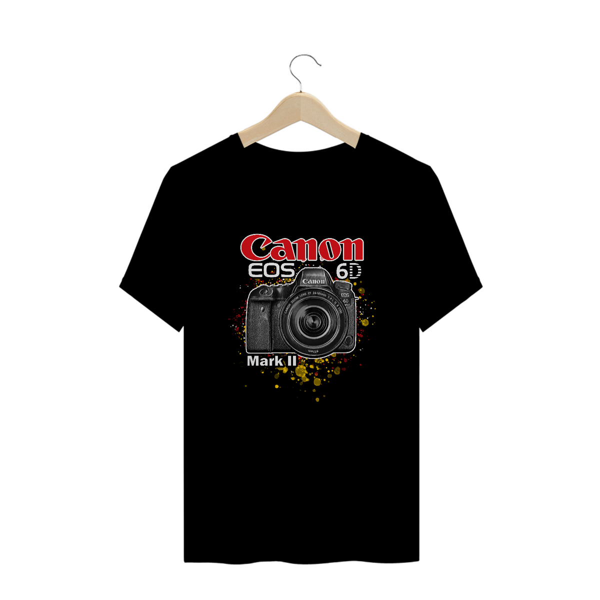 Nome do produto: Camiseta Plus Size - CANON 6D MK2