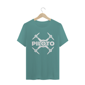 Nome do produto  Camiseta estonada - PILOTO DRONE