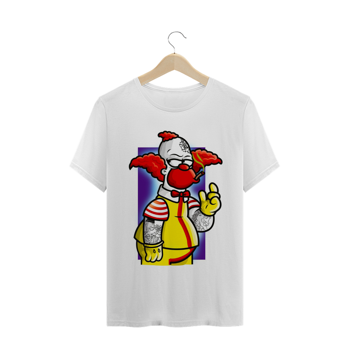 Nome do produto: Camiseta Krusty McDonald