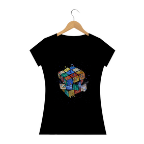 Camiseta Vaporwave Cube